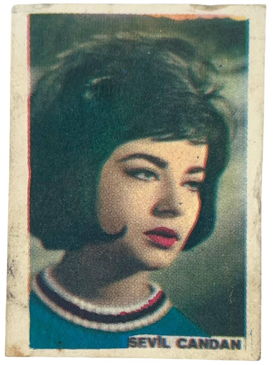 MELEK Sakızı Artist ve Sporcu Serisi No 85 SEVİL CANDAN # SKZ1560 - 1