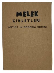MELEK Sakızı Artist ve Sporcu Serisi No İZET GÜNEY # SKZ1584 - 2
