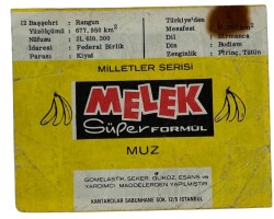 MELEK Sakızı Milletler Seriisi BİRMANA Sakız Kağıdı Stickers No 12 SKZ1055 - 2