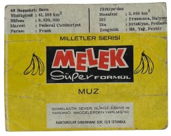 MELEK Sakızı Milletler Seriisi İSVİÇRE Sakız Kağıdı Stickers No 48 # SKZ1073 - 2