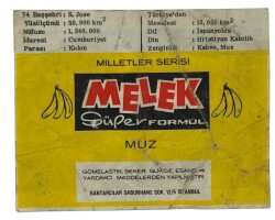MELEK Sakızı Milletler Seriisi KOSTARİKA Sakız Kağıdı Stickers No 74 # SKZ1085 - 2