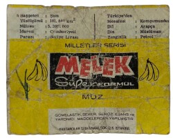 MELEK Sakızı Milletler Seriisi SURİYE Sakız Kağıdı Stickers No 5 SKZ1054 - 2
