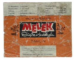 MELEK Sakızı Milletler Seriisi ZENGİBAR Sakız Kağıdı Stickers No 51 # SKZ1082 - 2