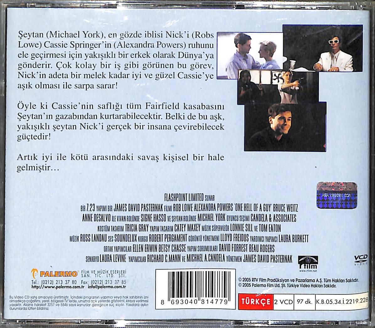 Melek Şeytana Aşık Olunca VCD Film (İkinci El - 10/9) VCD26531 - 2