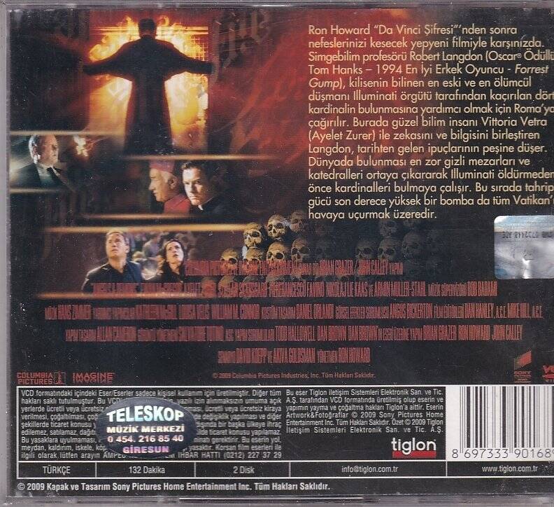 Melekler Ve Şeytanlar VCD Film VCD9708 - 2
