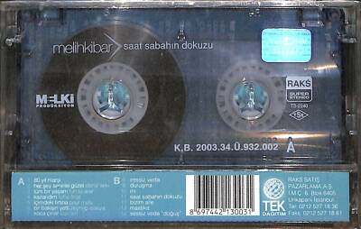 Melih Kibar - Saat Sabahın Dokuzu Kaset (Sıfır) KST25299 - 2