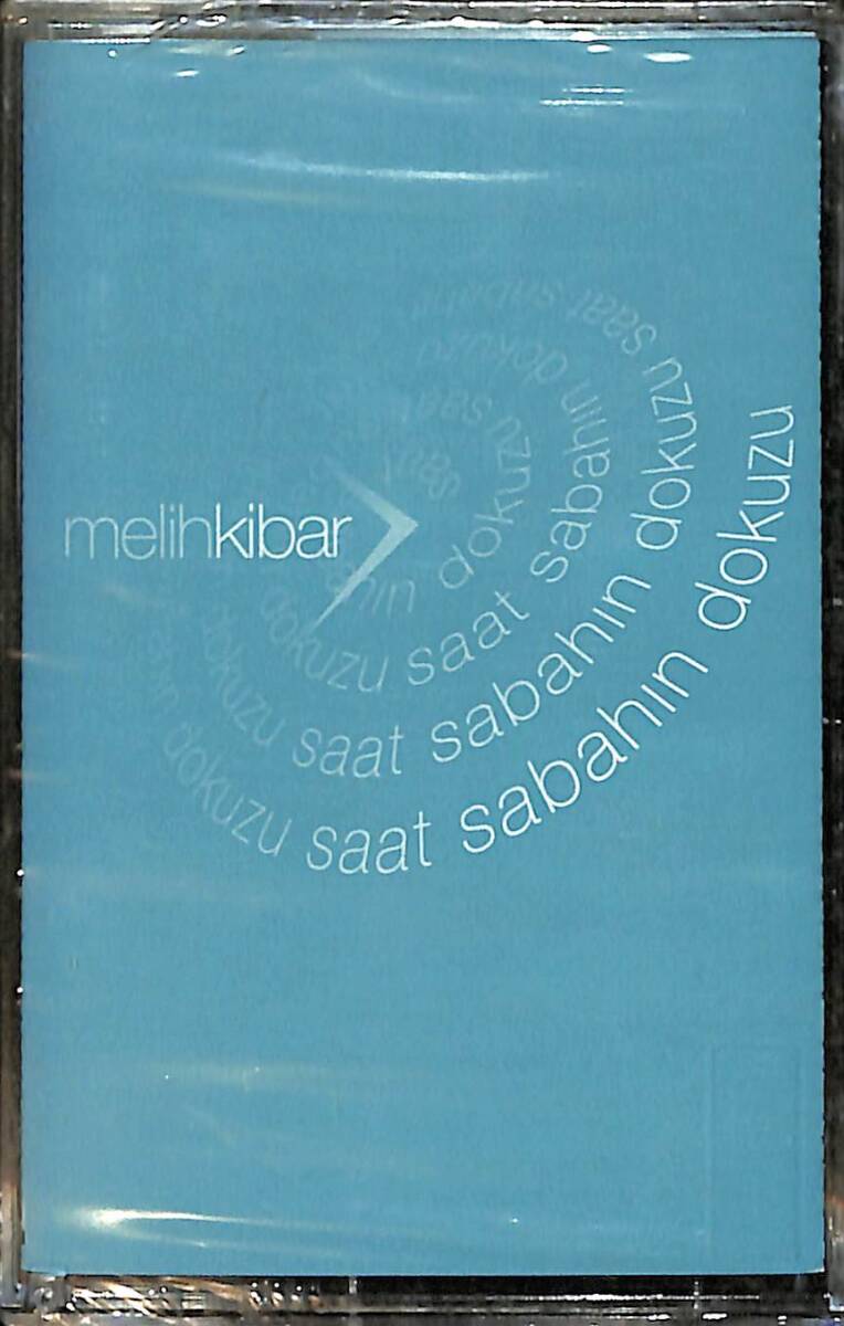 Melih Kibar - Saat Sabahın Dokuzu Kaset (Sıfır) KST26850 - 1
