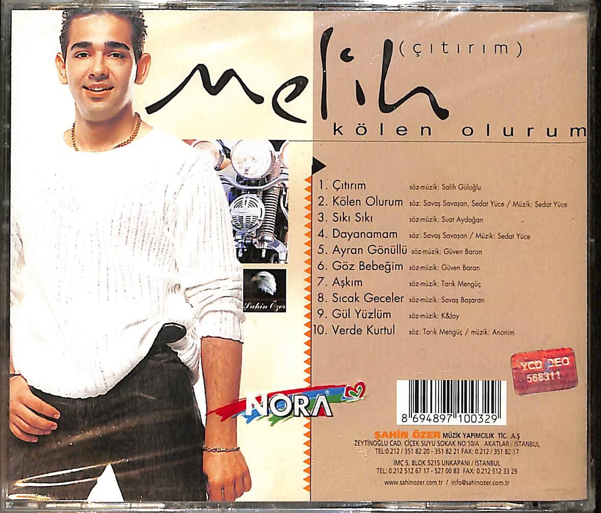 Melih - Kölen Olurum CD (Sıfır) CD3797 - 2