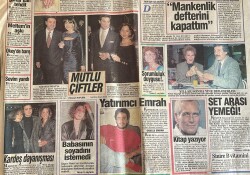 Melodi Gazetesi 4 Şubat 1991 - Yatırımcı Emrah - Yıllar Sonra Yine Beraberler: Hülya Koçyiğit Ve Orçun Sonat GZ153101 - 2