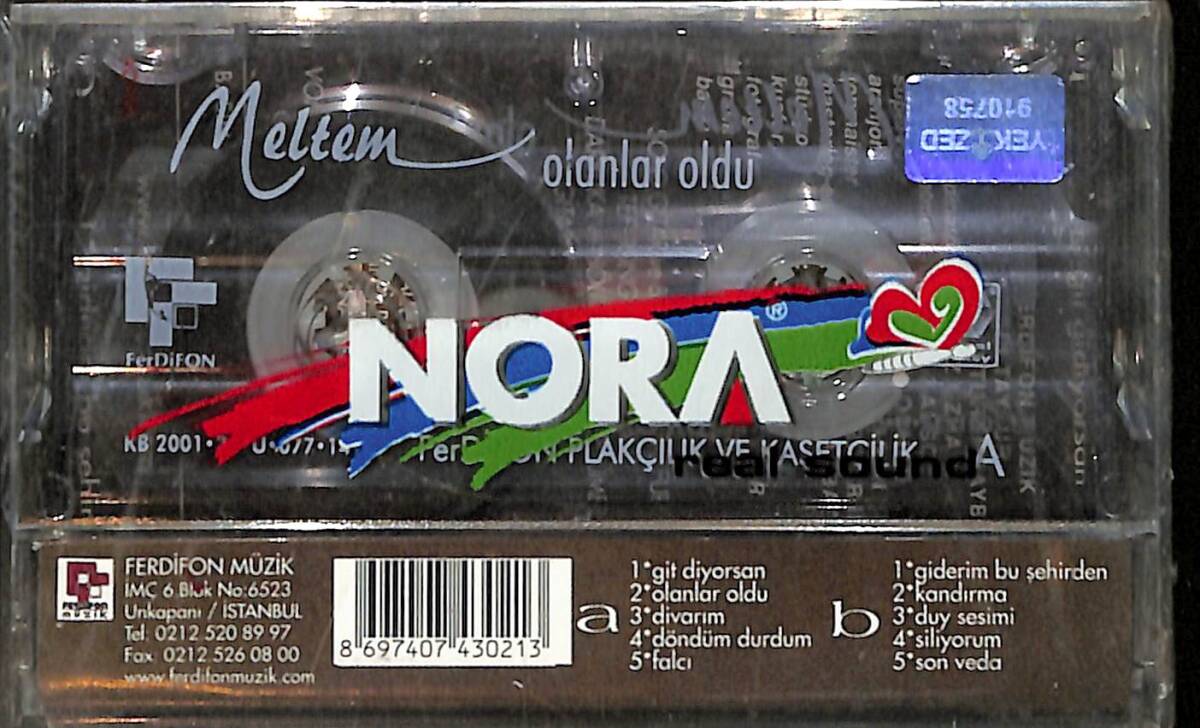 Meltem - Olanlar Oldu Kaset (Sıfır Kaset) KST28261 - 2