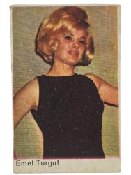 MELTEM Sakızı Kartları No 17 EMEL TURGUT # SKZ1591 - 1