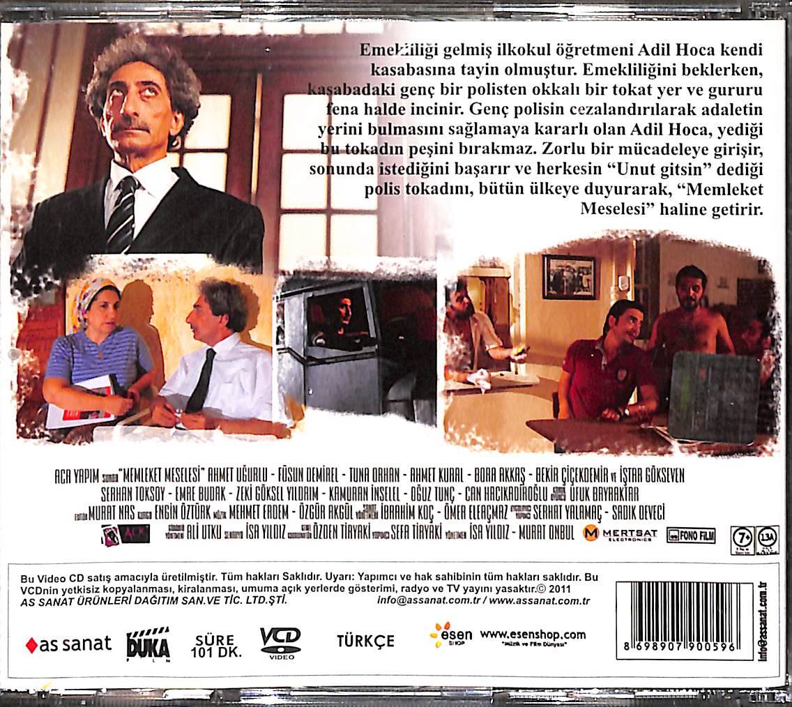 Memleket Meselesi Orijinal VCD Film VCD28396 - 2
