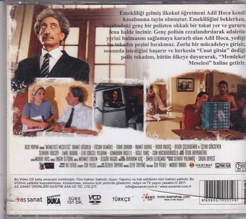Memleket Meselesi VCD Film VCD8967 - 2