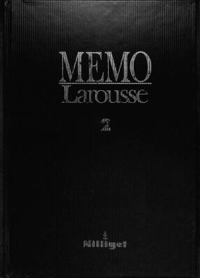 Memo Larousse Cilt 2 KTP2752 - 1