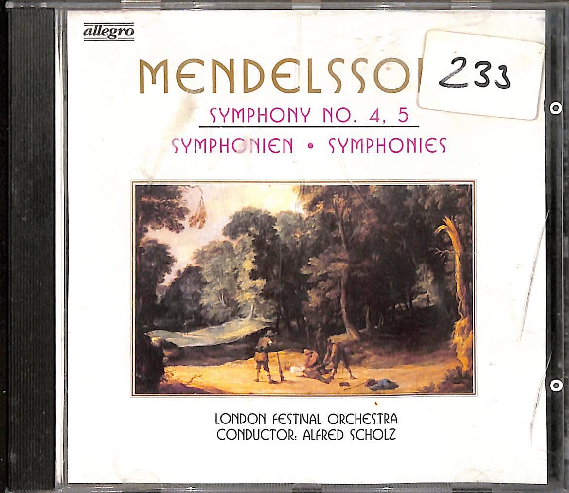 Mendelssohn Symphony NO.4 5 CD (İkinci El) CD4888 - 1