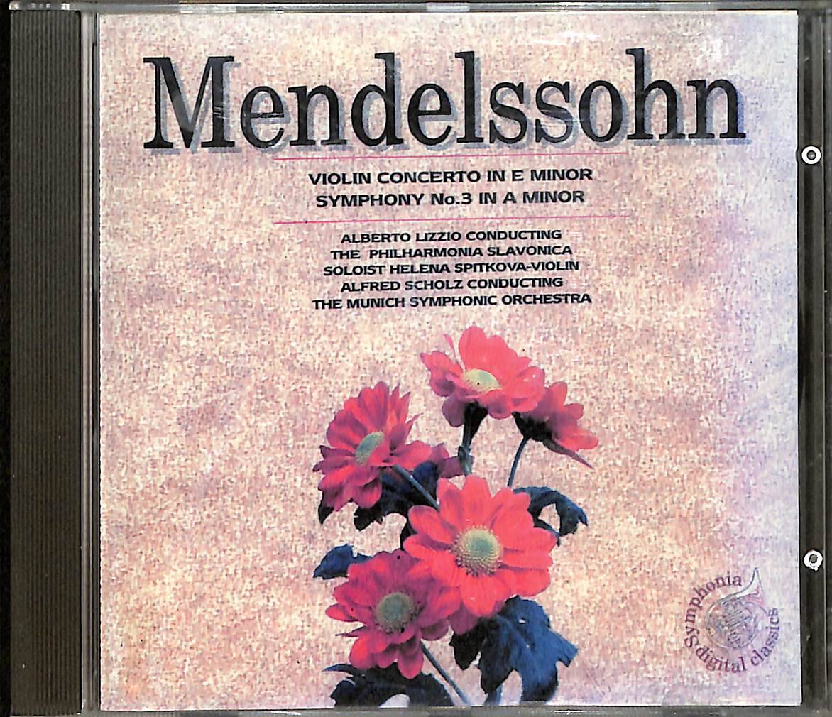 Mendelssohn - Violin Concerto In E Minor / Symphony No. 3 In A Minor CD (İkinci El) CD4245 - 1