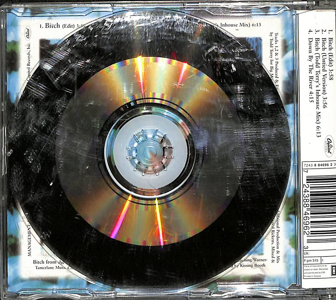 Meredith Brooks - Bitch CD (İkinci El) CD4613 - 2