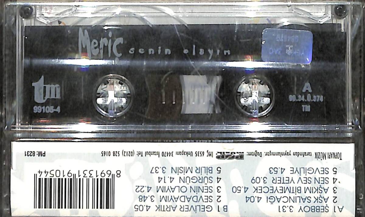 Meriç - Senin Olayım Kaset (Sıfır Kaset) KST29191 - 2