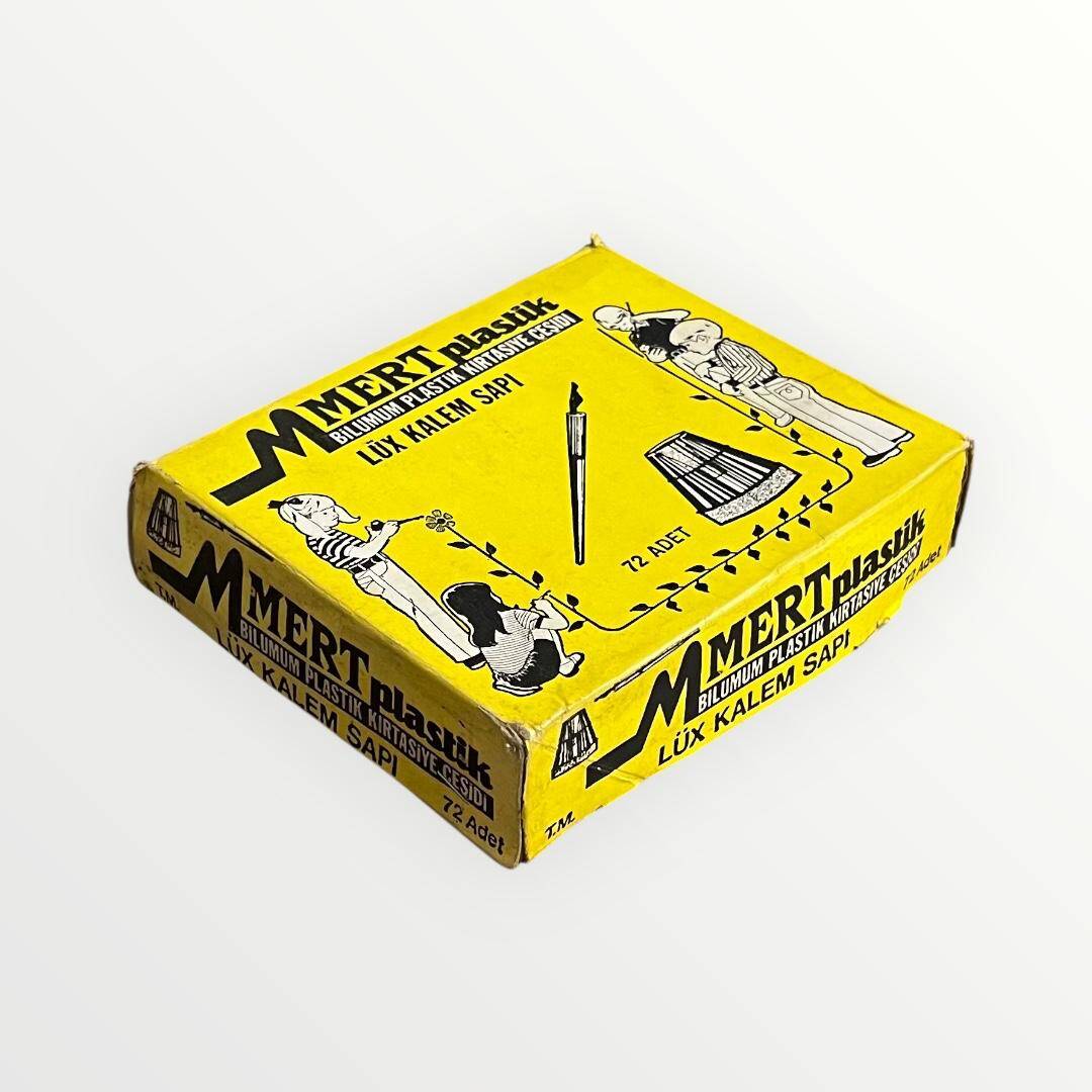 Mert Plastik Lüx Kalem Sapı Dolu Kutu AOB4747 - 1