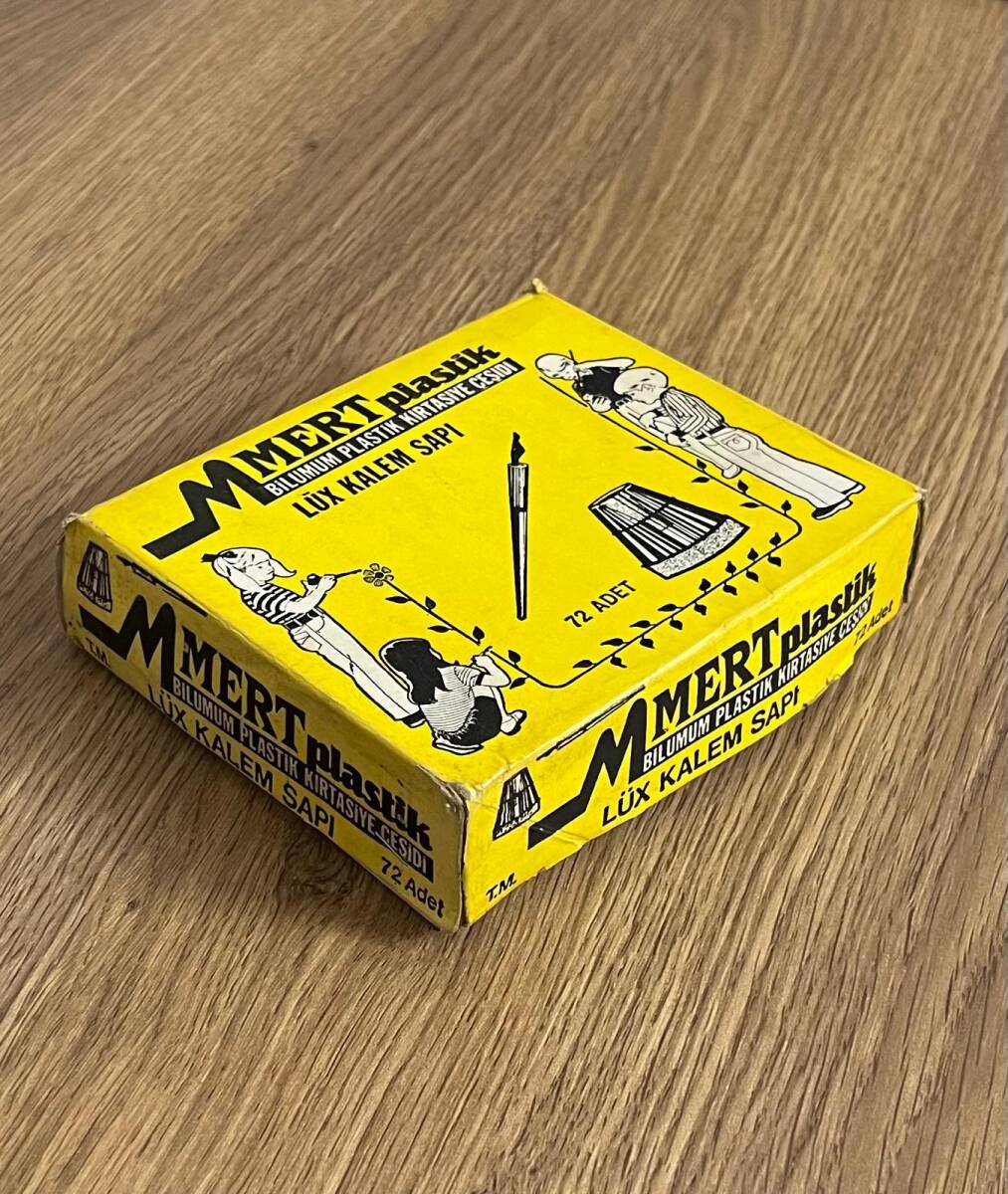 Mert Plastik Lüx Kalem Sapı Dolu Kutu AOB4747 - 2