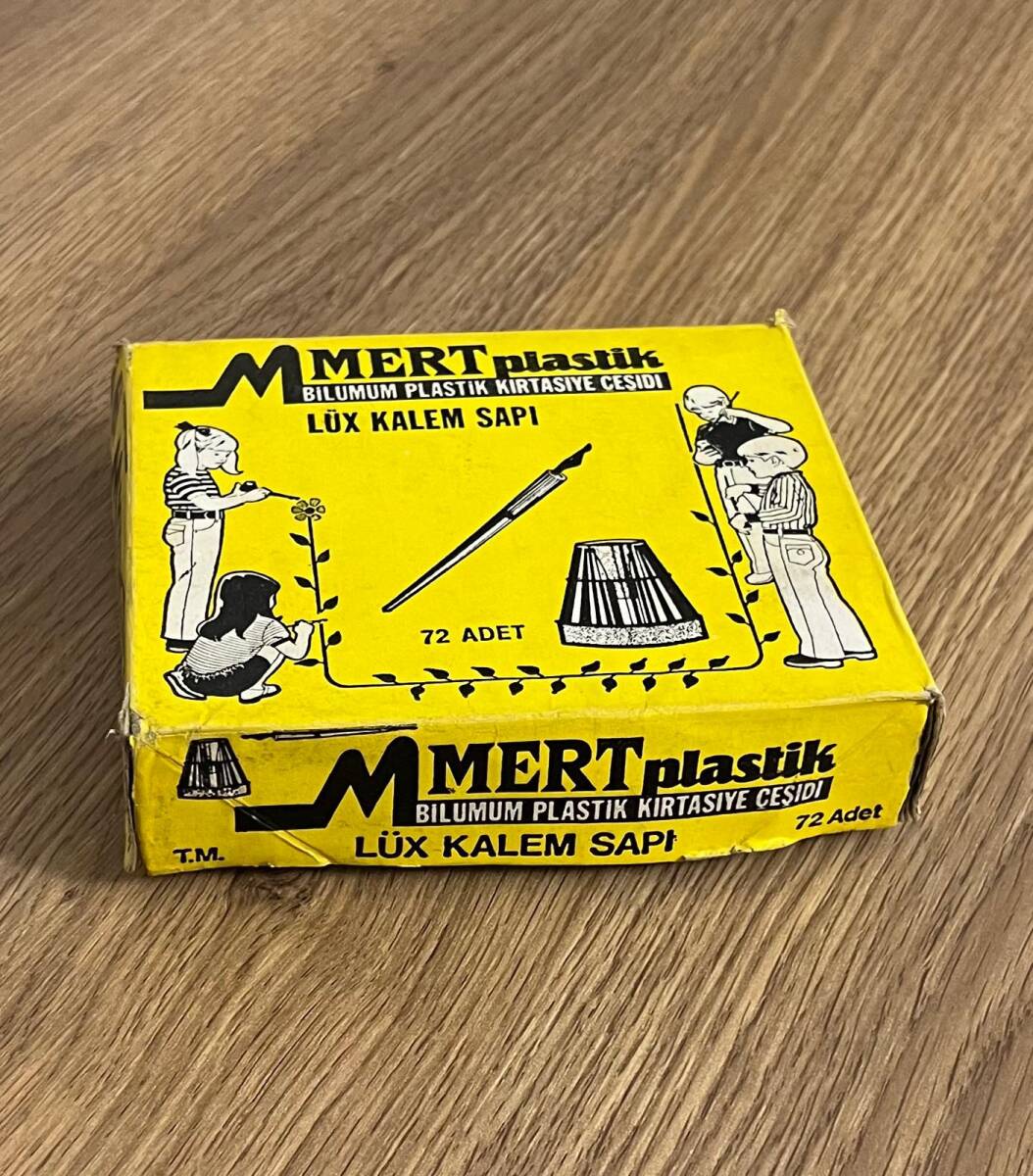 Mert Plastik Lüx Kalem Sapı Dolu Kutu AOB4747 - 5