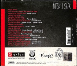 Meşk-i Safa - İTÜ Türk Musikisi Devlet Konservatuarı 40. Yıl Özel Albümü 2 CD (İkinci El) CD4091 - 2