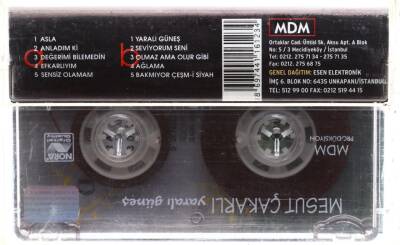 Mesut Çakarlı - Yaralı Güneş Kaset (İkinci El) KST9125 - 2
