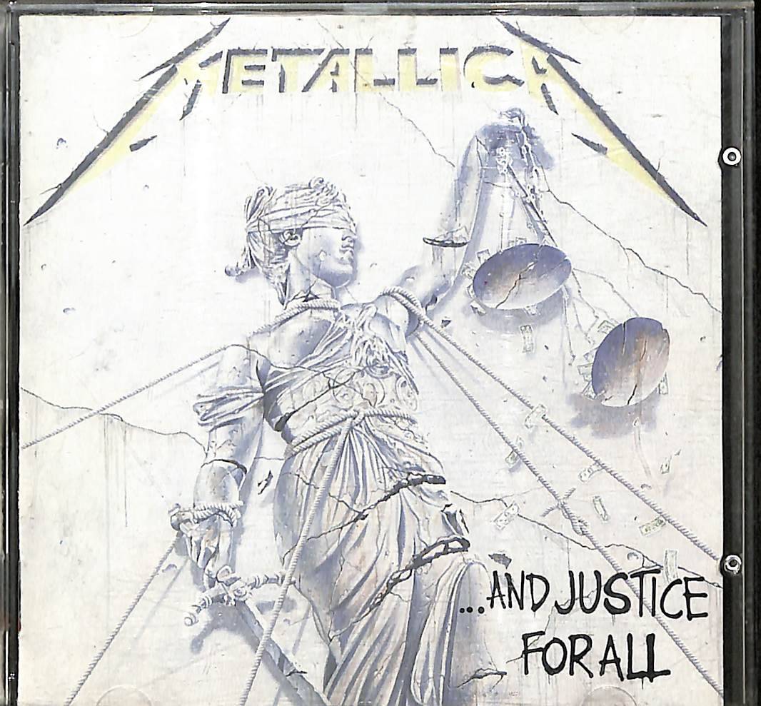 Metallica – ...And Justice for All | Vertigo Baskı Müzik CD (İkinci El - Sarı Bandrol - 1988) CD5928 - 1