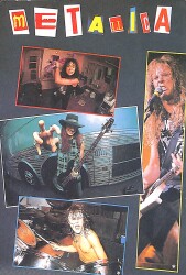 Metallica Kartpostal (Küçük Boy) KRT21846 - Gökçekoleksiyon