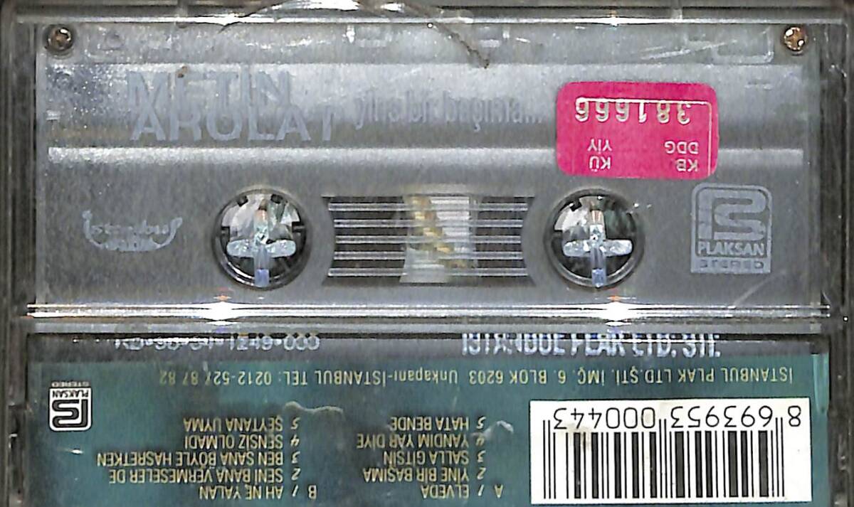 Metin Arolat - Yine Bir Başıma Kaset (Kırmızı Bandrol - İkinci El Kaset) KST27916 - 2