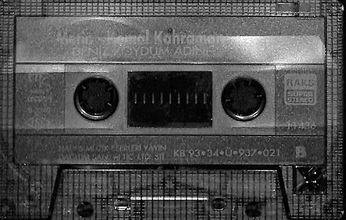 Metin & Kemal Kahraman - Deniz Koydum Adını Kaset (Mavi Bandrol - İkinci El) KST27861 - 1