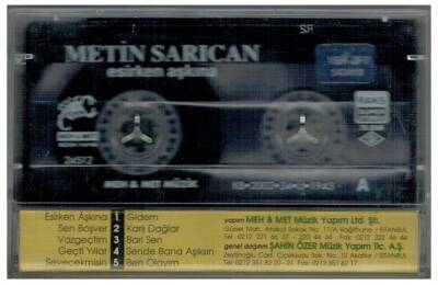 Metin Sarıcan - Esirken Aşkına Kaset (İkinci El) KST410 - 4