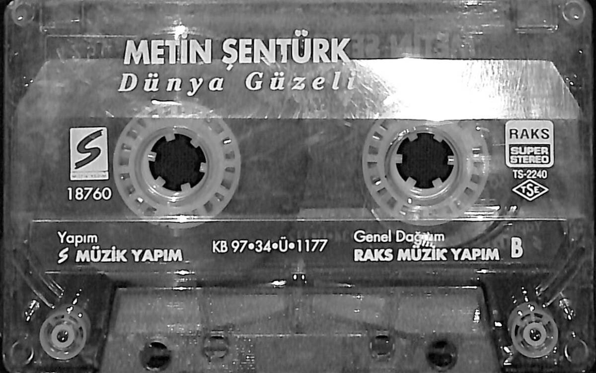 Metin Şentürk - Dünya Güzeli Kaset (Kırmızı Bandrol - İkinci El) KST27774 - 2
