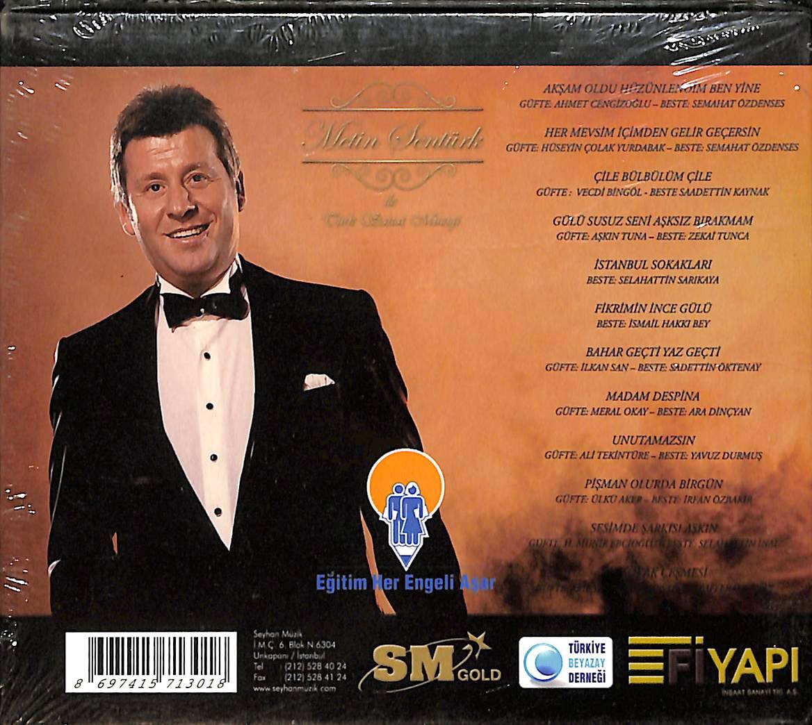 Metin Şentürk ile Türk Sanat Müziği CD (Sıfır) CD4730 - 2