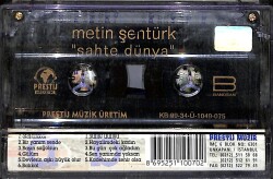 Metin Şentürk - Sahte Dünya Kaset (İkinci El) KST28623 - 2