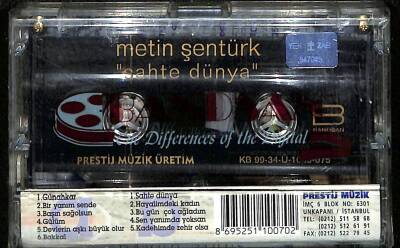 Metin Şentürk - Sahte Dünya Kaset (Sıfır Kaset) KST22871 - 2