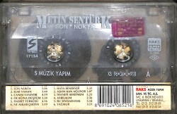 Metin Şentürk – Son Nokta Orijinal Kaset (İkinci El) * S Müzik Yapım - Kırmızı Bandrol - 1996 * KST30175 - 2