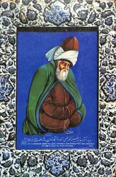 Mevlana Kartpostal (Küçük Boy) KRT23068 - Gökçekoleksiyon