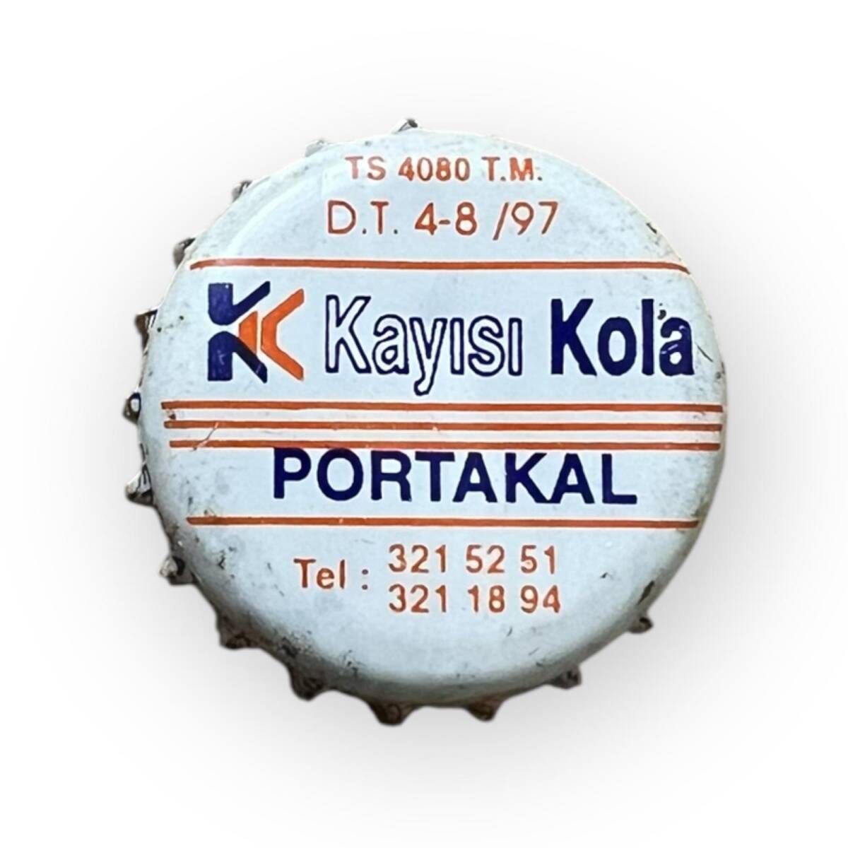 Mevsim Kayısı Kola Portakal Gazoz Kapağı CMK8-1700 - 3