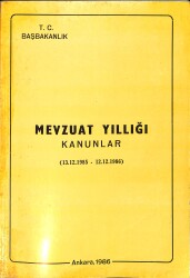 Mevzuat Yıllığı Kanunları NDR92967 - Gökçekoleksiyon