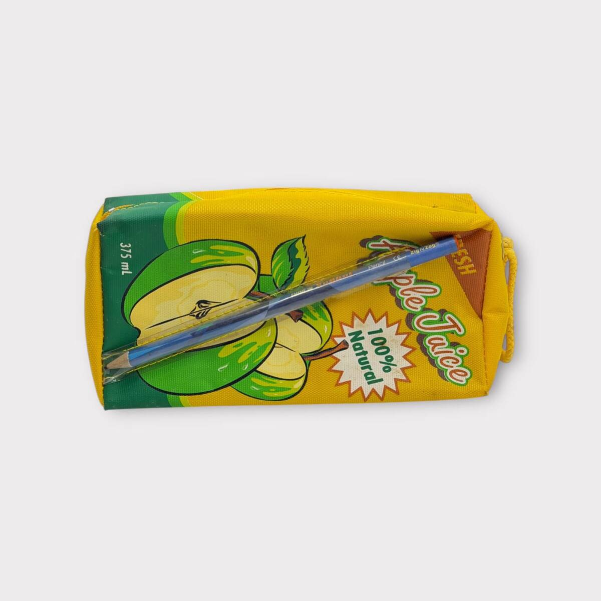 Meyve Suyu Şişesi Formunda Kurşun Kalem Hediyeli Öğrenci Kalem Çantası AOB5151 - 1