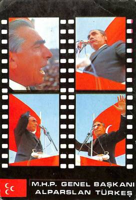 M.H.P Genel Başkanı Alparslan Türkeş Kartpostal KRT17077 - 1