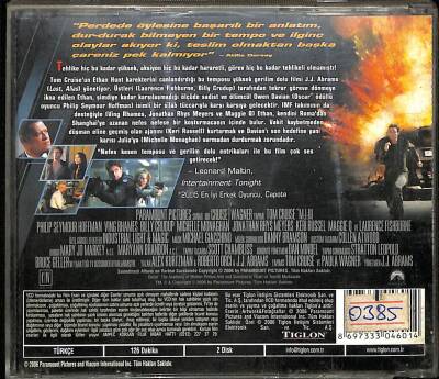 MI3 (Tom Cruise ) VCD Film VCD18308 - 2