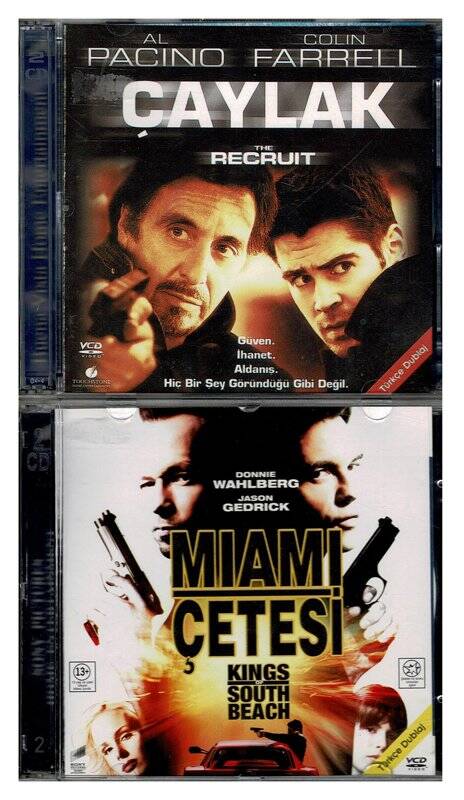 Miami Çetesi Çaylak - 2 Adet VCD Film VCD667 - 1