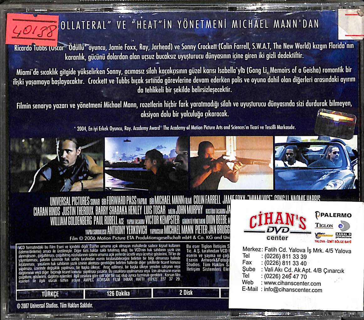Miami Vice VCD Film (İkinci El) VCD27794 - 2