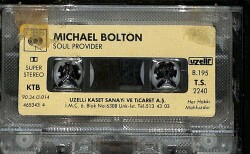 Michael Bolton - Soul Provider Kaset KST24408 - 4