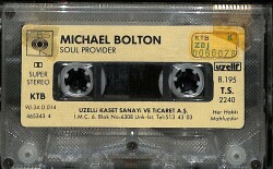 Michael Bolton - Soul Provider Kaset KST24408 - Gökçekoleksiyon