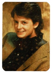 Michael J. Fox Kartpostal KRT9512 - Gökçekoleksiyon