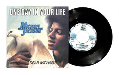 Michael Jackson (1979 - Fransa) One Day in Your Life Dear Michael (109) PLK15710 - 1