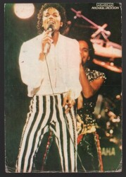 Michael Jackson Büyükboy Kartpostal KRT4731 - Gökçekoleksiyon